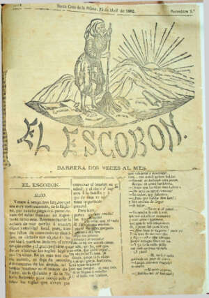 El Escobn  Barrera dos veces al mes. -25 de abril de 1882