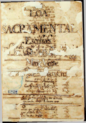 Loa Sacramental 1702. -