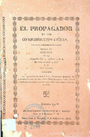 El Propagadaor de los conocimientos. -